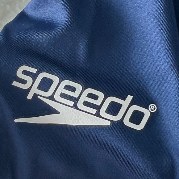 NWT Speedo Learn to Swim Navy One Piece Swimsuit Size 4/20 - Picture 6 of 11